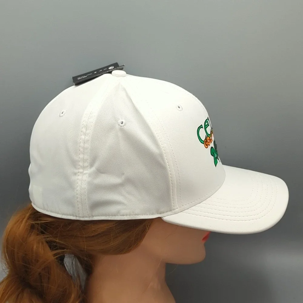 Celtic Golf Outing 2021 Nike Classic99 Dri-Fit Fitted Hat Cap M/L White NWT
